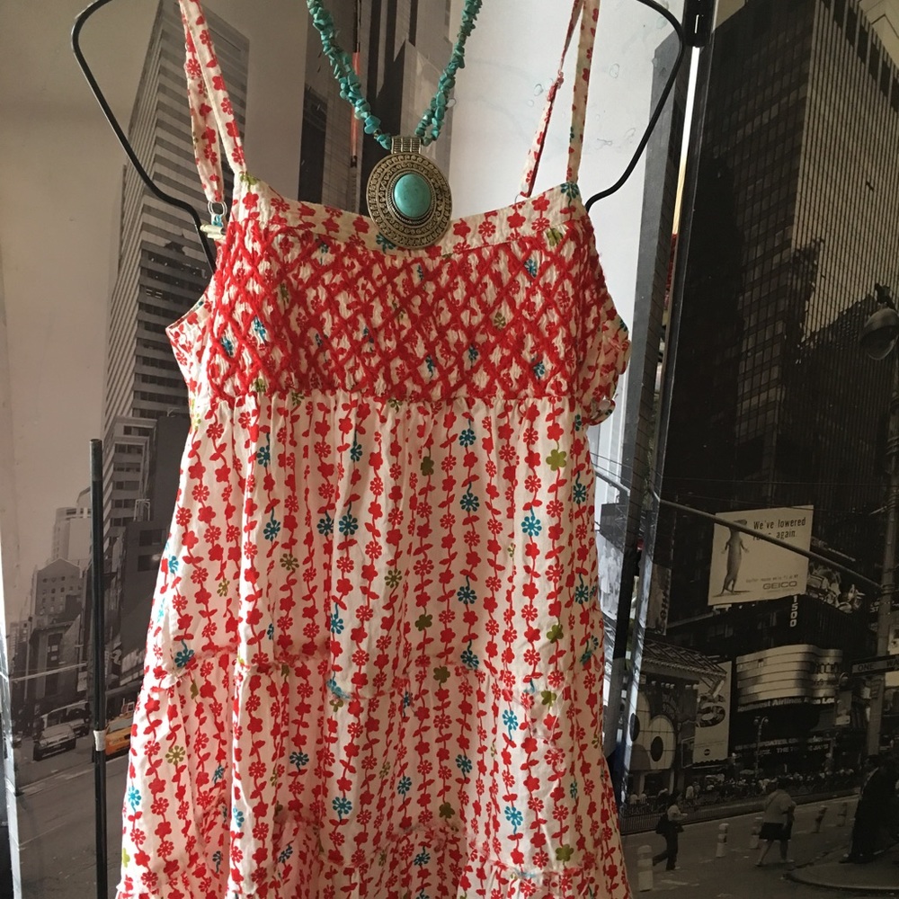 Vintage 100% Cotton boho Dress